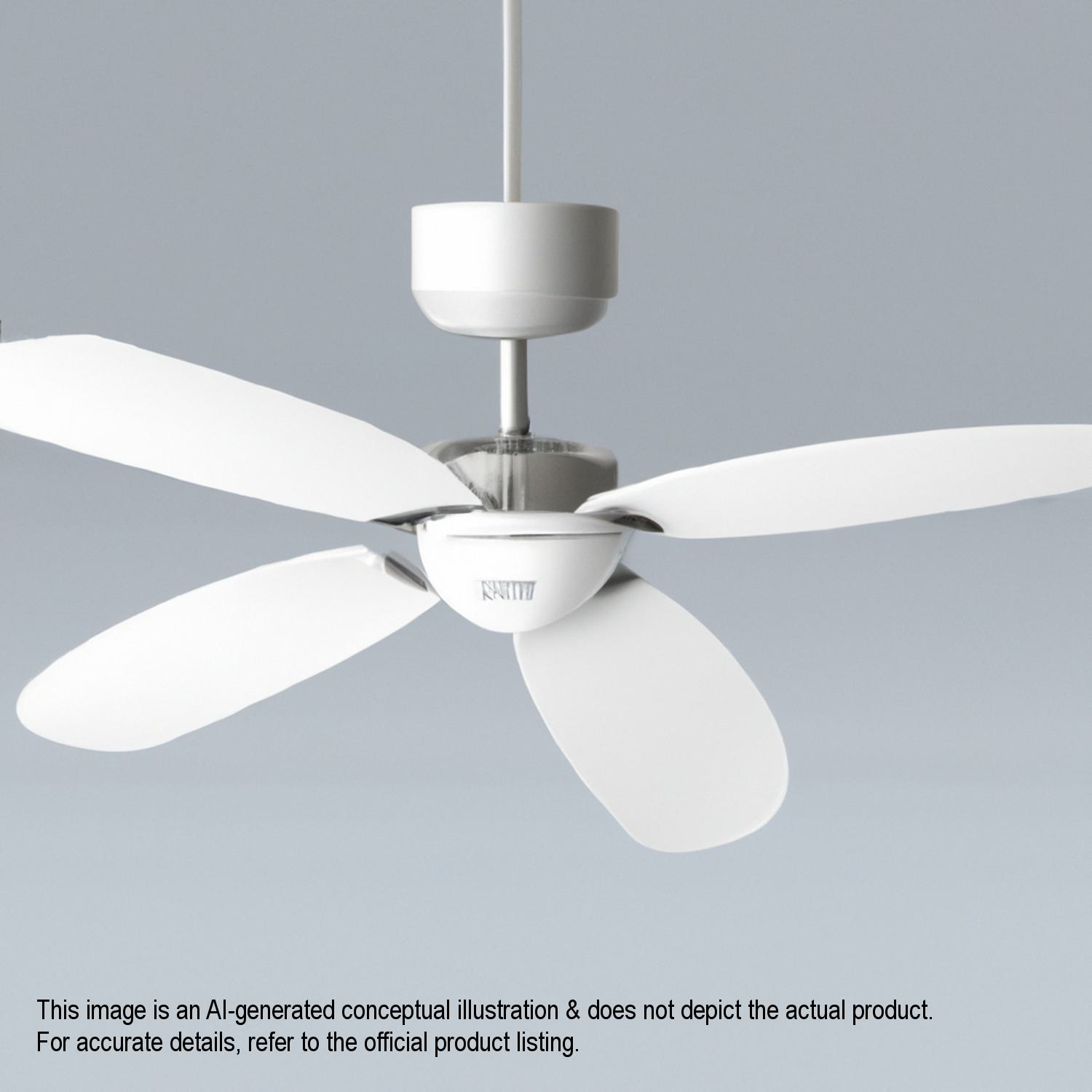 Large Ceiling Fan with Light & Remote