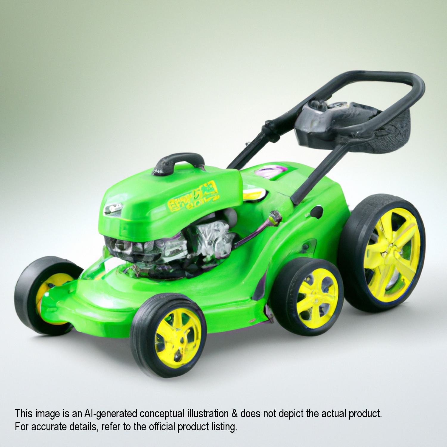 An image illustrating Toddler Lawn Mower Toy: Fun Outdoor Play